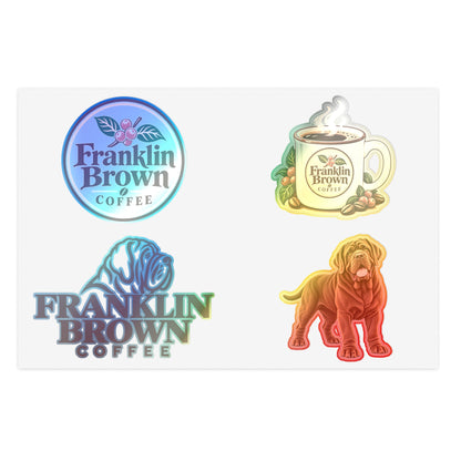 Franklin Brown Coffee Sticker Collection