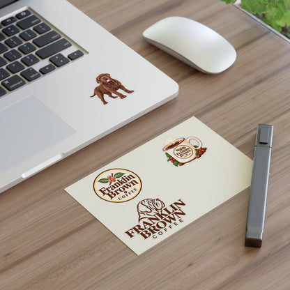 Franklin Brown Coffee Sticker Collection
